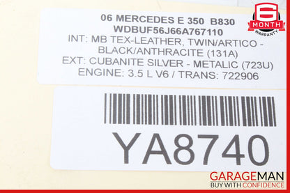 03-11 Mercedes SLK350 E63 AMG Front Right Side Under Seat Controller Module OEM