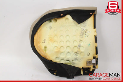 12-16 Mercedes W218 CLS500 Rear Right Side Lower Bottom Seat Cushion Beige OEM