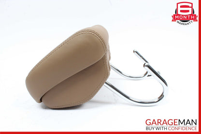 07-09 Mercedes W221 S600 S65 AMG Rear Left / Right Seat Headrest Head Rest Brown