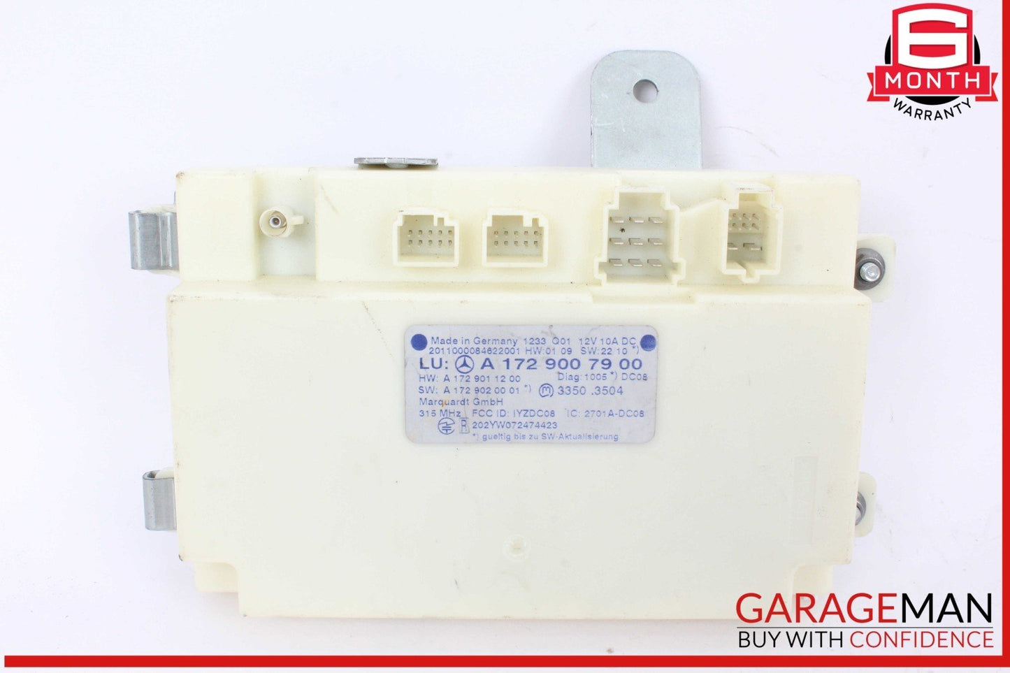 10-15 Mercedes W218 CLS550 C300 Keyless Go Entry Control Module 1729007900 OEM