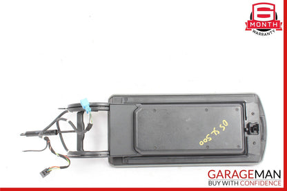 03-06 Mercedes R230 SL500 Center Console Arm Rest Armrest Storage Cover Gray