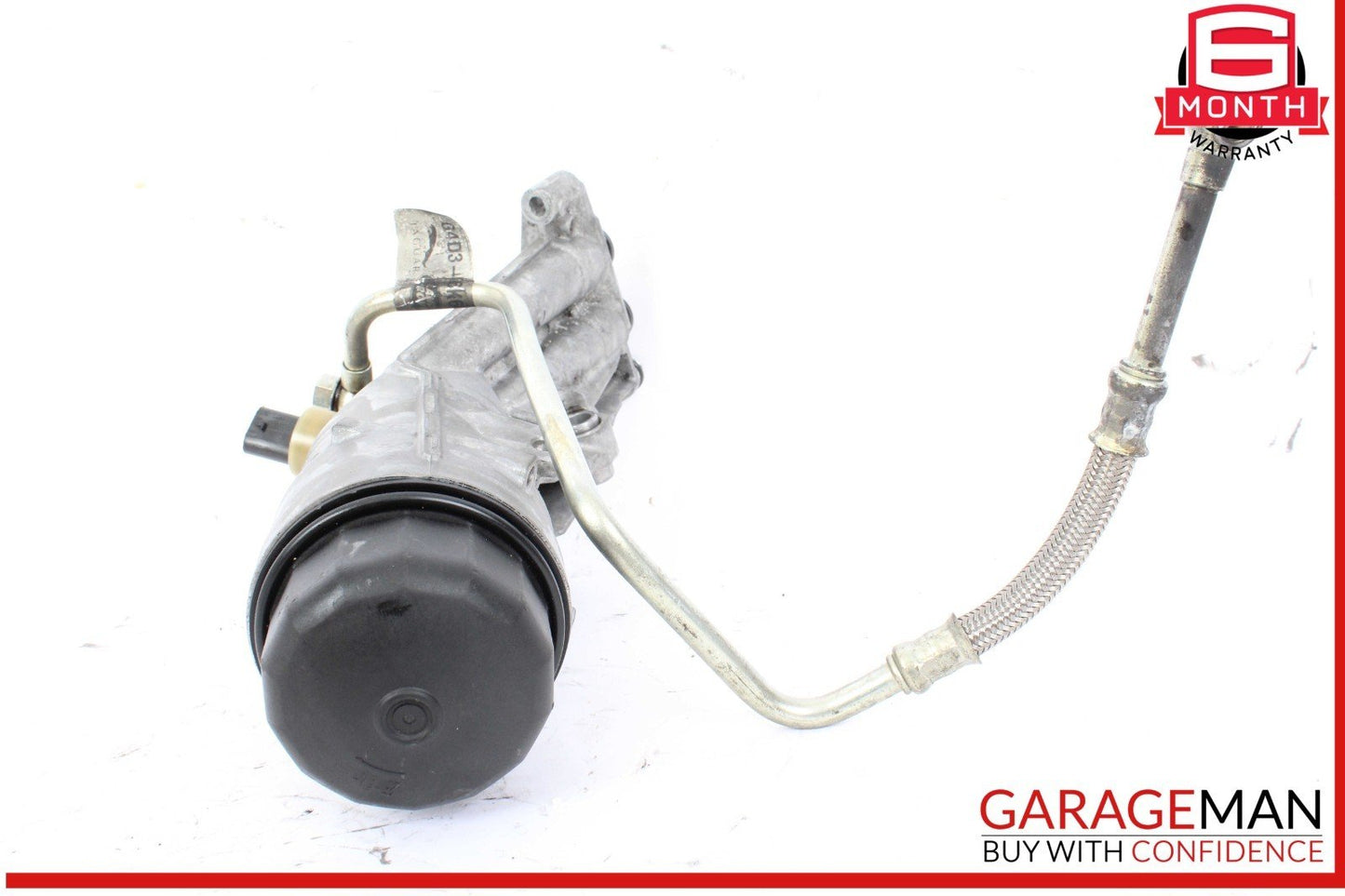 17-19 Jaguar XE Diesel AWD Engine Oil Filter Housing G4D36714C77A OEM