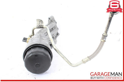 17-19 Jaguar XE Diesel AWD Engine Oil Filter Housing G4D36714C77A OEM