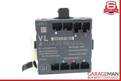 08-18 Mercedes W204 C250 C300 E400 Front Left Side Door Control Module OEM