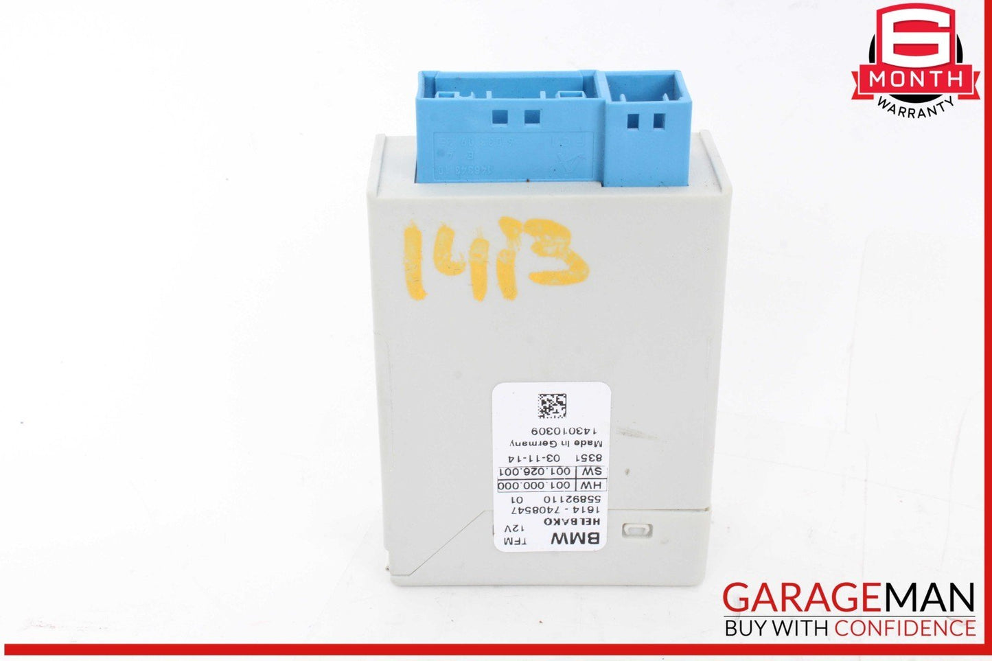 14-19 BMW i3 I01 Hybrid Power Steering Control Module Unit ECU 7408547 OEM
