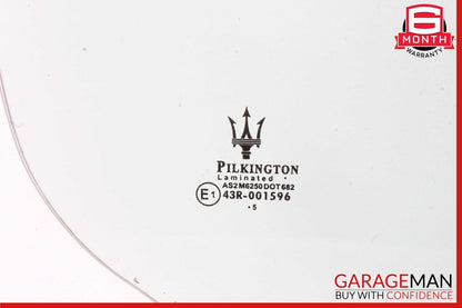 03-13 Maserati Quattroporte M139 Rear Right Side Door Window Glass OEM