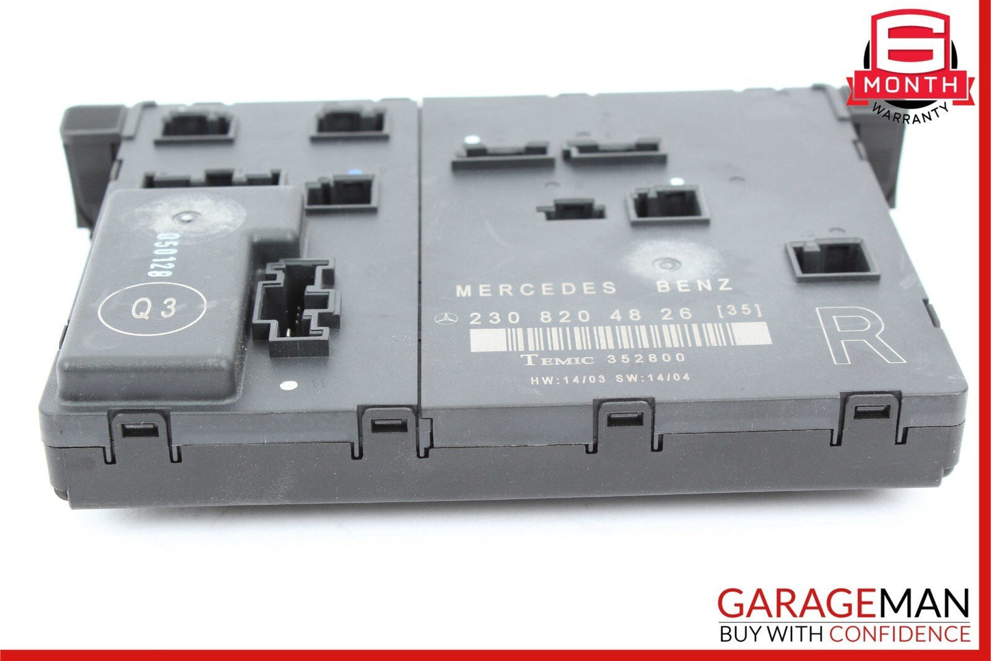 03-12 Mercedes R230 SL500 SL55 AMG Front Right Side Door Control Module Unit OEM