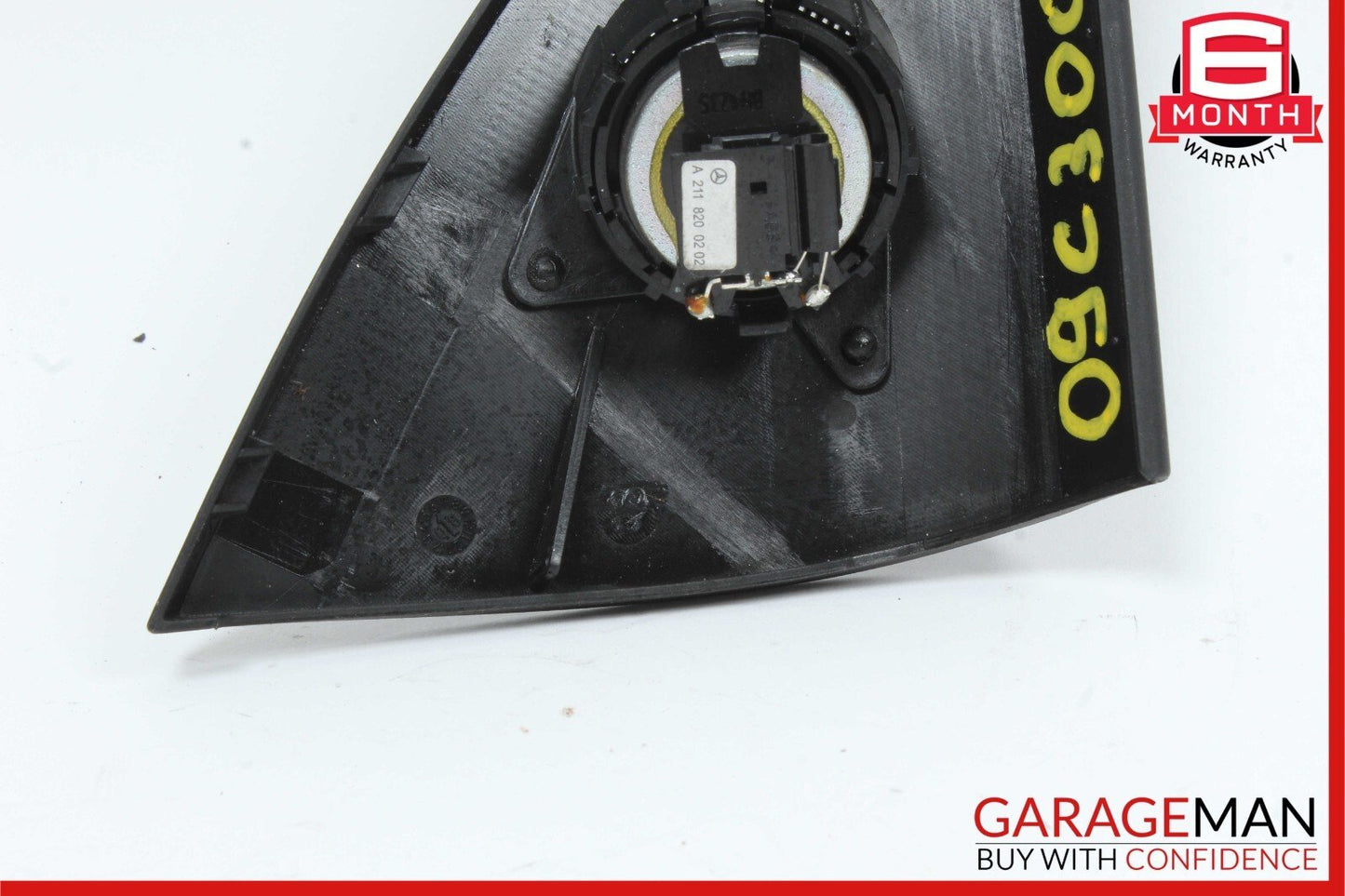 08-14 Mercedes W204 C300 Front Left Side Door Panel Tweeter Speaker Cover OEM