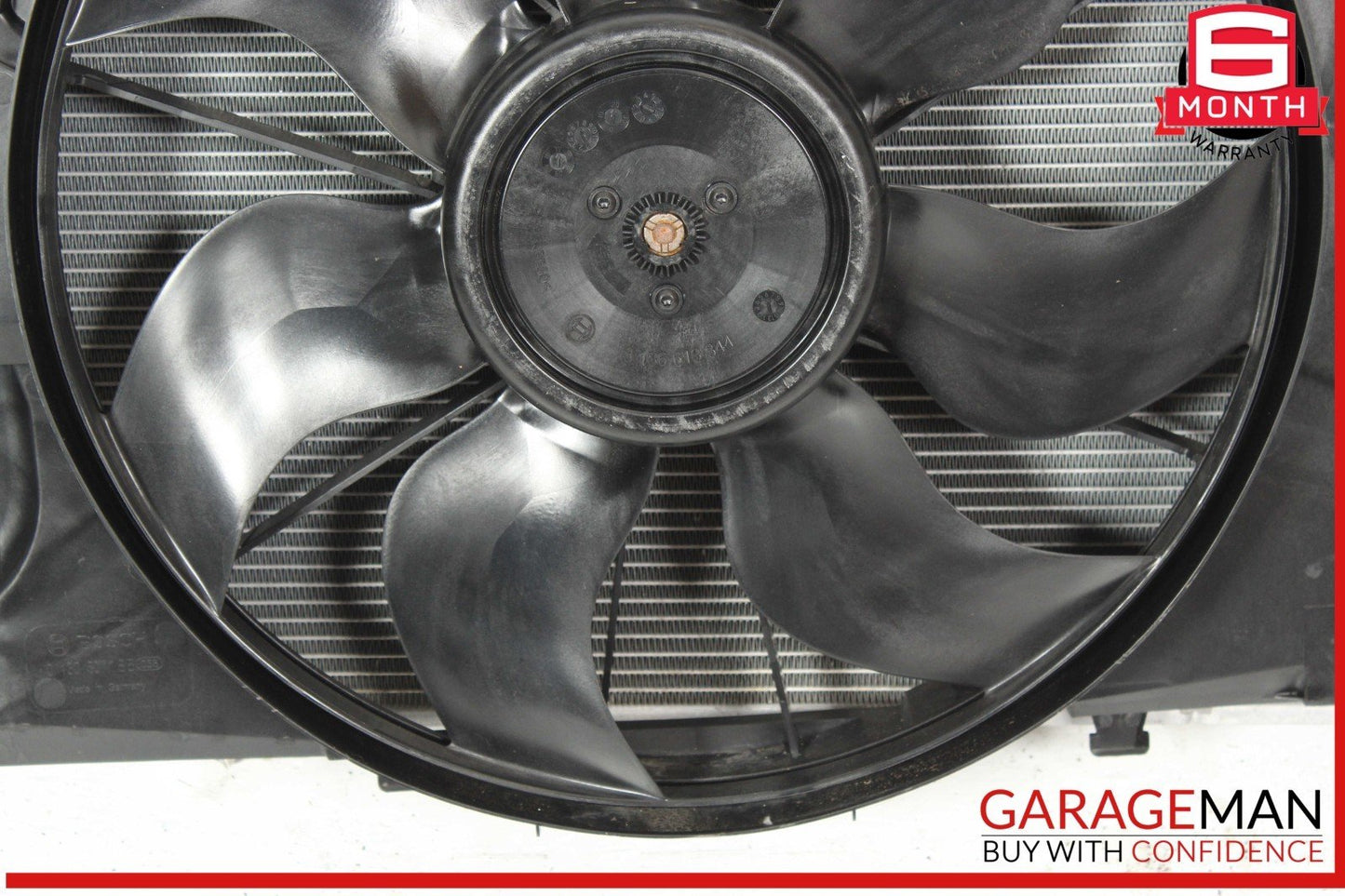 12-15 Mercedes W204 C250 Engine Motor Cooling Radiator A/C AC Condenser Assembly