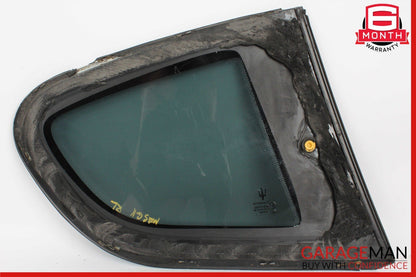 08-18 Maserati GranTurismo Rear Left Side Quarter Window Glass OEM