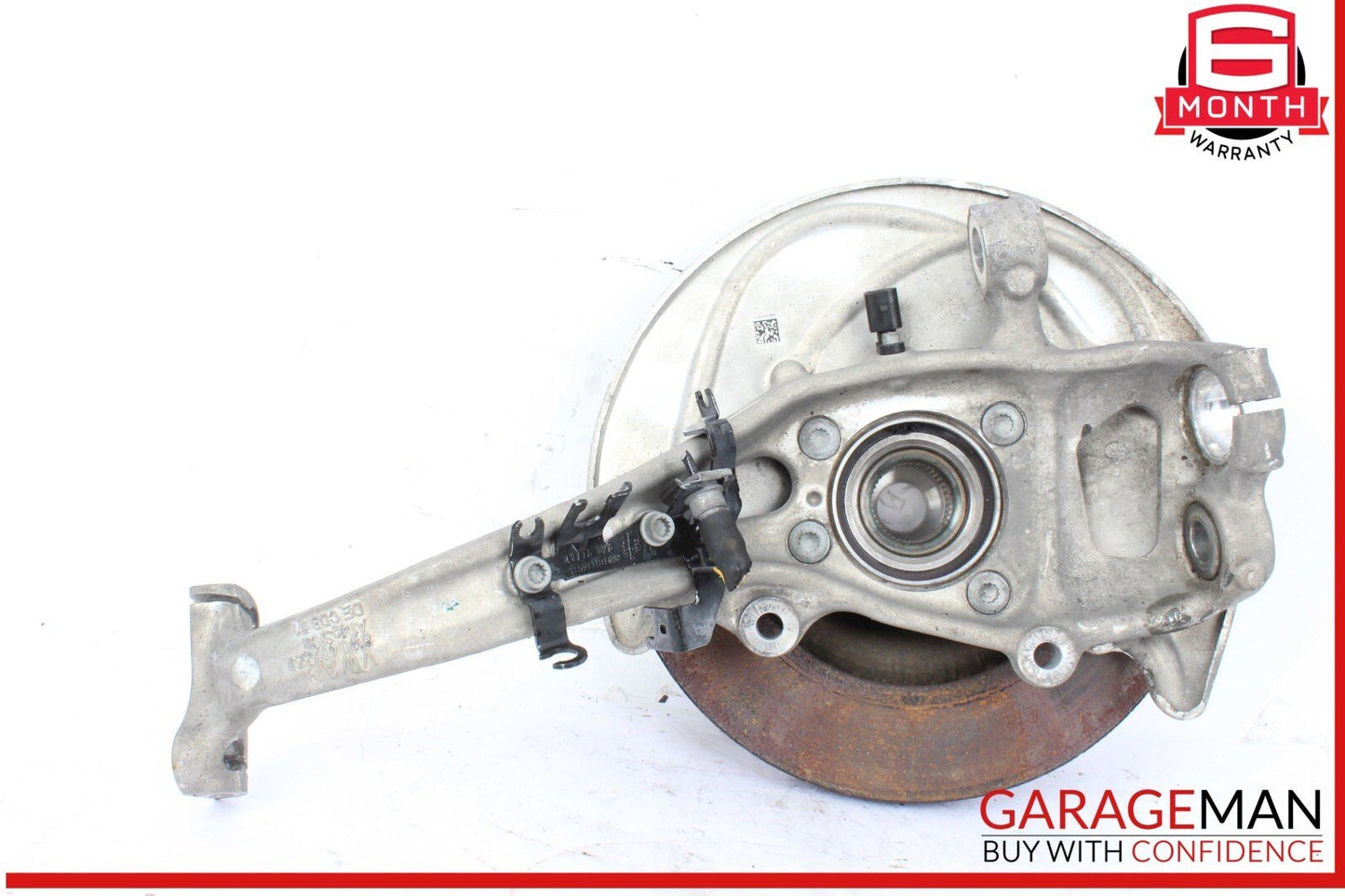 17-24 Audi A4 Quattro Front Left Driver Side Spindle Knuckle Hub w/ Disc Rotor