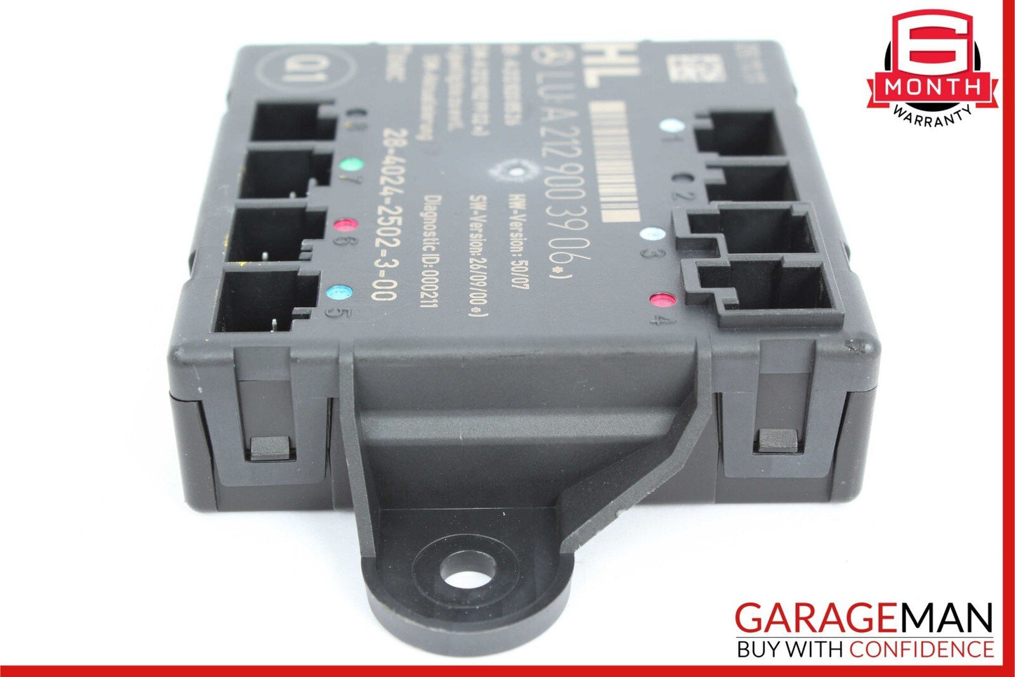08-18 Mercedes W212 E350 Rear Left Side Door Control Module 2129003906 OEM