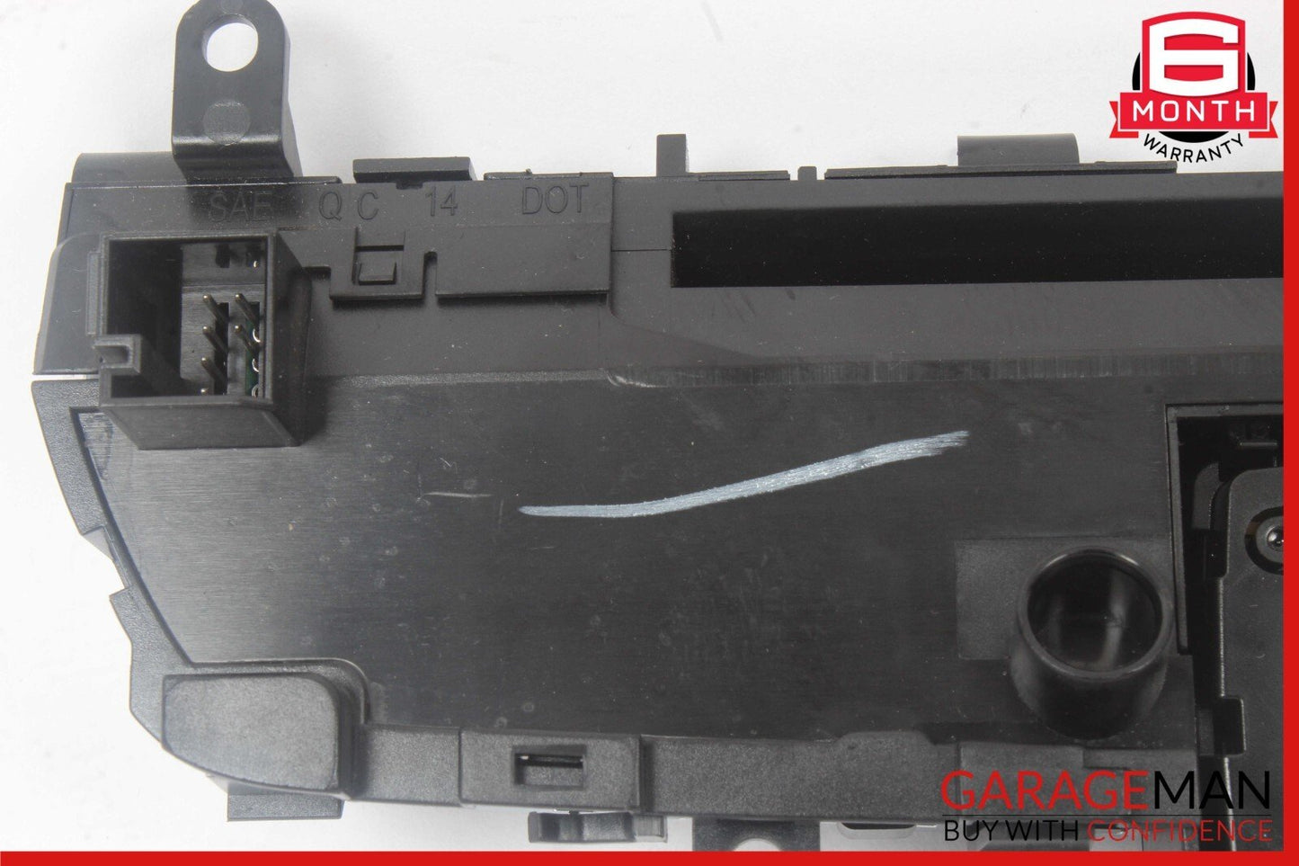 15-18 Mercedes W205 C300 Center Dashboard Hazard Control Switch w/ Clock Assy