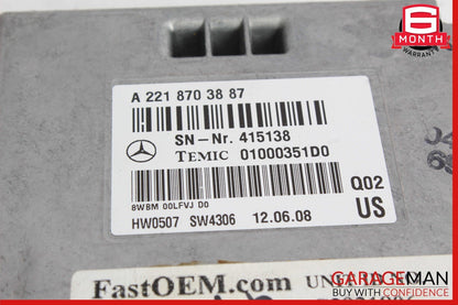 07-14 Mercedes W216 CL550 S63 Voice Language Communication Control Module OEM