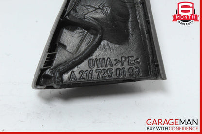 03-09 Mercedes W211 E350 E320 E550 Front Left Tweeter Speaker Cover Grey