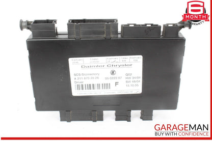 03-12 Mercedes W164 ML500 E500 Front Left Driver Side Seat Control Module OEM