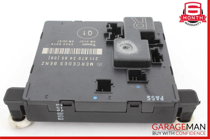07-09 Mercedes W211 E350 E63 AMG Rear Right Door Control Module 2118703485 OEM