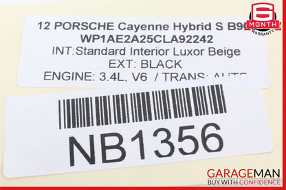 11-17 Porsche Cayenne 958 S Gearbox Oil Pump Control Module 09D927601 OEM
