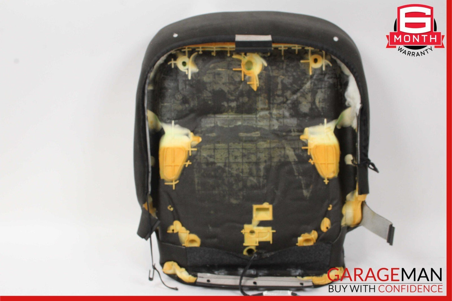 14-17 Maserati Ghibli Front Left Driver Side Lower Bottom Seat Cushion Black