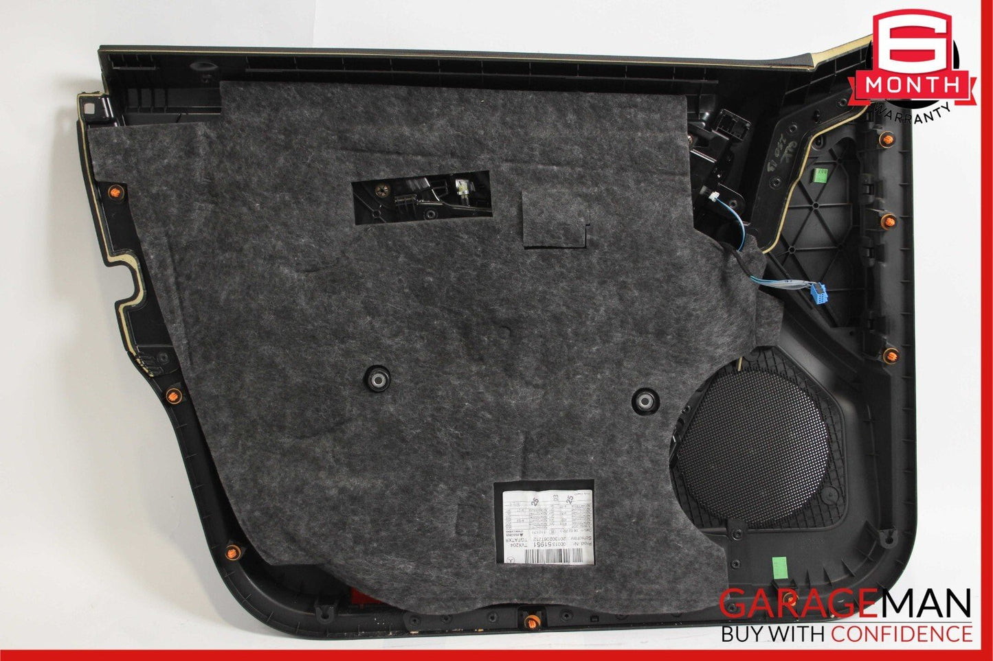 10-15 Mercedes X204 GLK250 Front Right Side Interior Door Panel Assembly Black