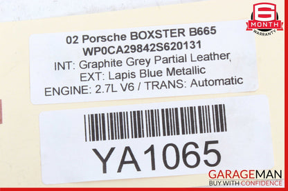 97-04 Porsche Boxster 986 Front Left / Right Side Shock Absorber Strut OEM