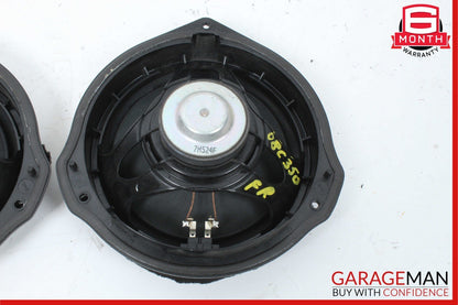 08-14 Mercedes W204 C350 Front Right & Left Side Door Sound Speaker Set of 2 Pc