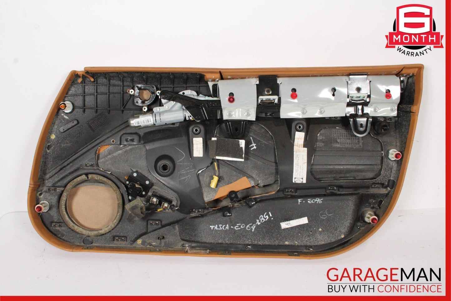 15-18 Ferrari California T Front Left Side Interior Door Trim Panel Cover Brown