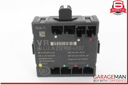 08-18 Mercedes W204 C250 E350 E400 Front Right Side Door Control Module Unit OEM