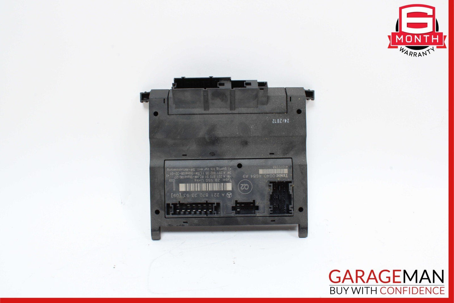 07-13 Mercedes W221 S550 S65 S63 AMG Front Left Side Under Seat Controller Unit