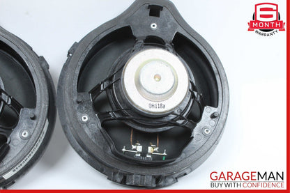 08-15 Mercedes X204 GLK350 C300 Rear Left & Right Door Sound Speakers Set of 2