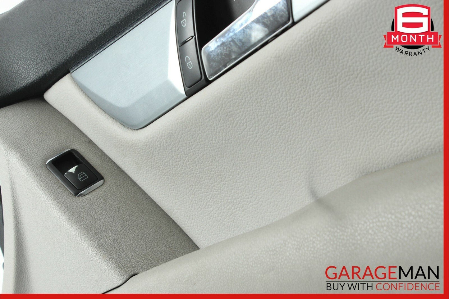 08-14 Mercedes W204 C250 C300 Sedan Front Right Side Interior Door Panel Gray