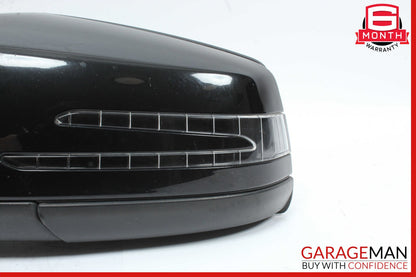 14-18 Mercedes W117 CLA250 Left Driver Side Rear View Door Mirror Black OEM
