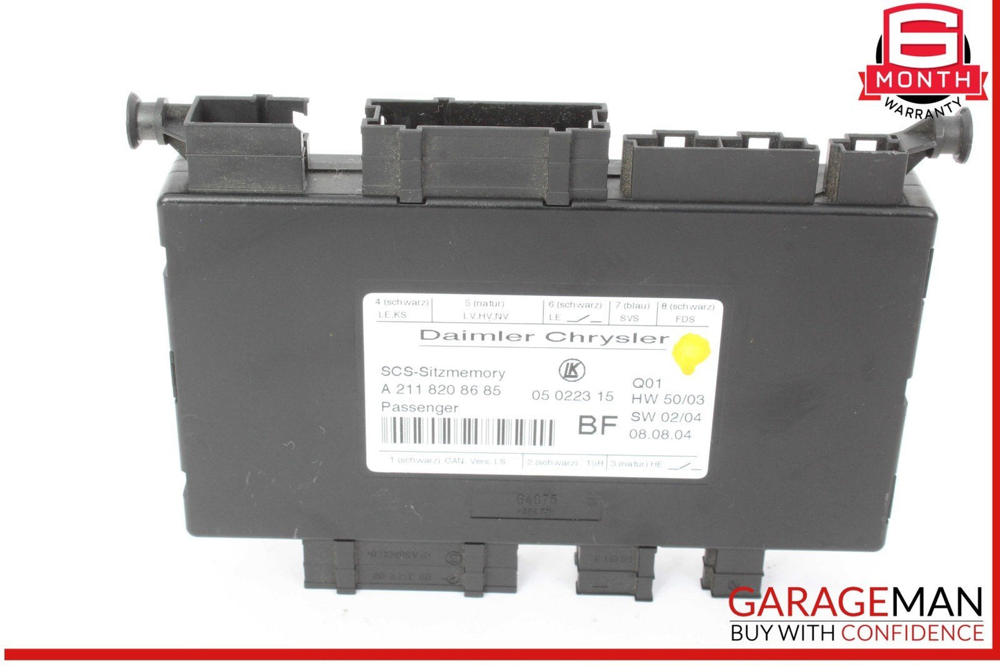 03-12 Mercedes W211 E320 CLS550 ML350 Front Right Seat Control Module OEM