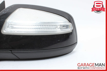 08-09 Mercedes W204 C300 C350 Front Left Side Mirror Rear View Door Black
