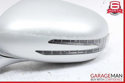 07-09 Mercedes W221 S550 S63 AMG Front Left Side Rear View Door Mirror Silver