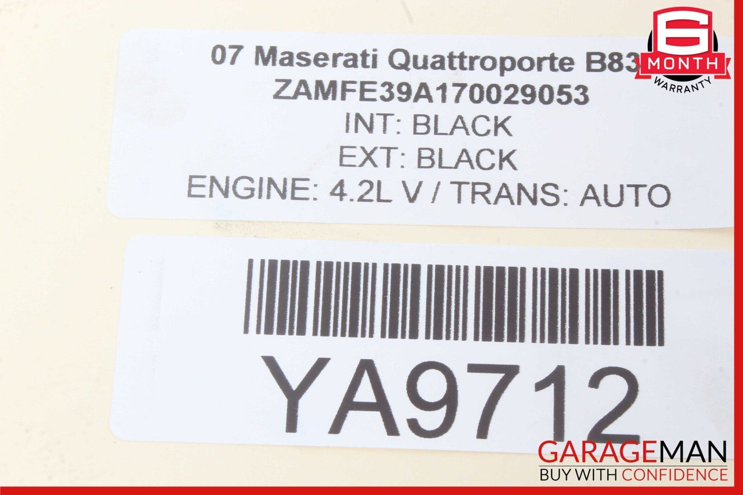 03-13 Maserati Quattroporte M139 Rear Bumper Right Side Marker Light Lamp OEM