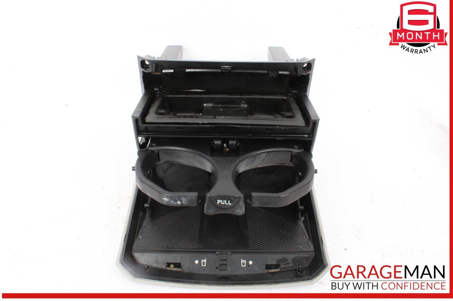 06-13 Mercedes W251 R500 4MATIC Rear Center Console Cup Holder / Ashtray Gray