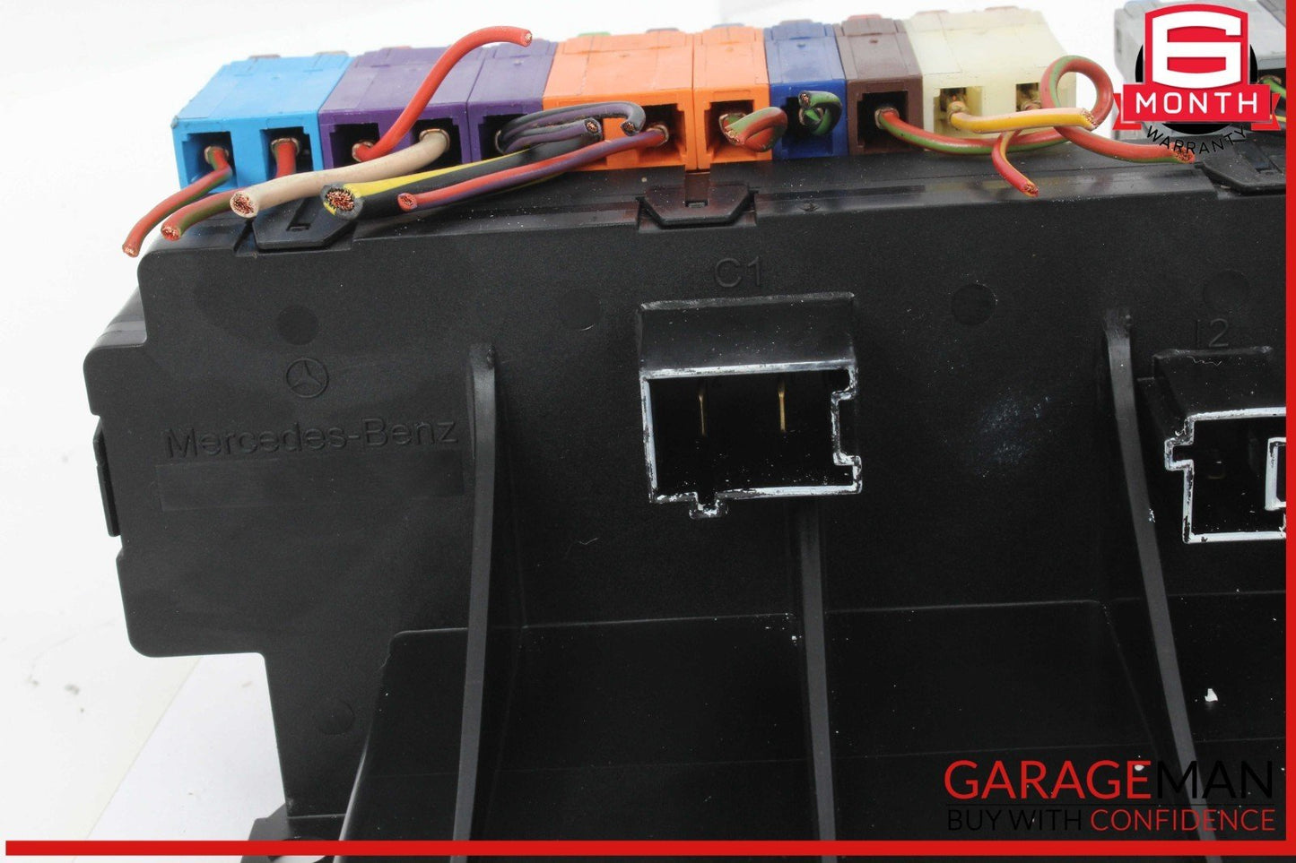 03-12 Mercedes R230 SL500 SL55 AMG Front Left SAM Fuse Box Control Module OEM