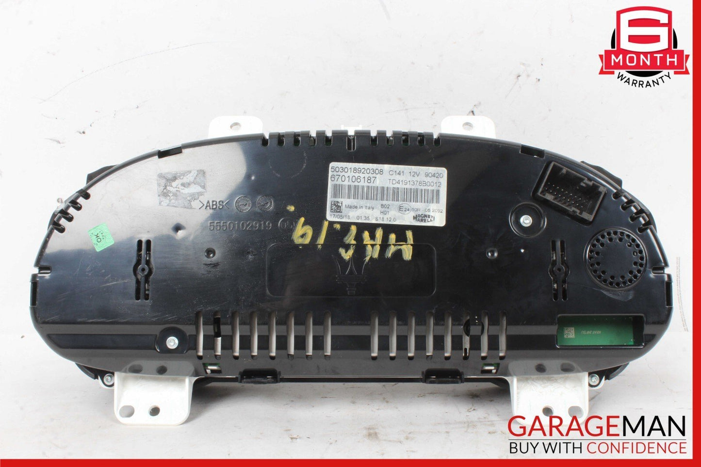19-21 Maserati Ghibli Speedometer Odometer Instrument Cluster Gauge Assembly OEM