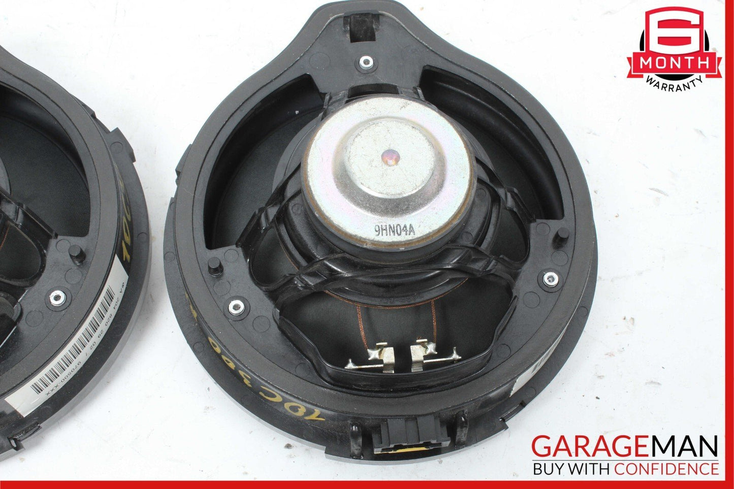 08-11 Mercedes W204 C300 Rear Right & Left Side Door Sound Speakers Set OEM