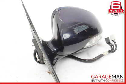 07-09 Mercedes W221 S550 Front Left Side Rear View Door Mirror Tanzanite Blue