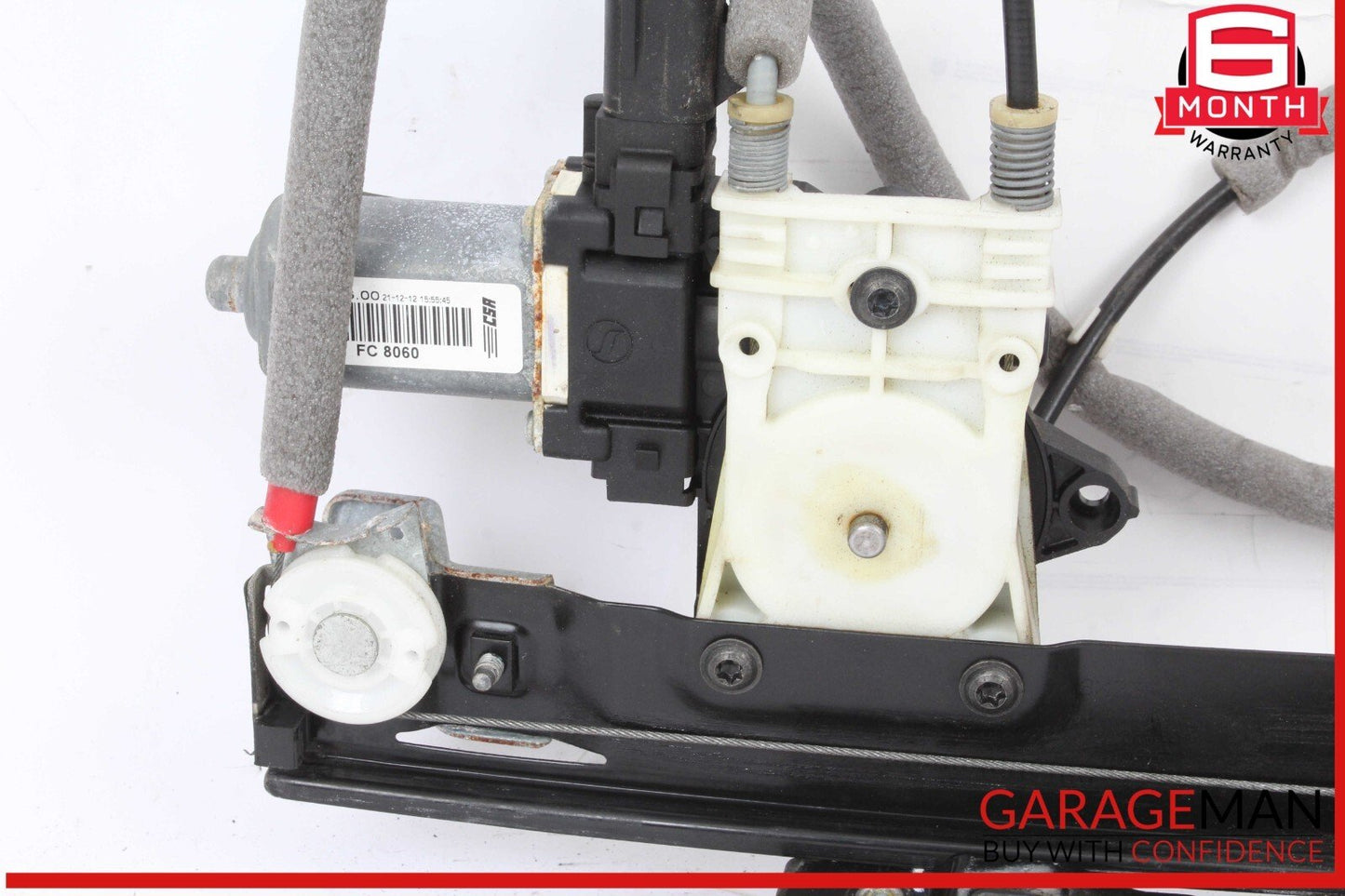 09-15 Jaguar XF XFR X250 Front Right Passenger Side Window Regulator Motor OEM