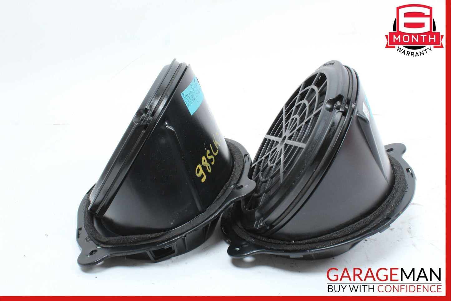 97-04 Mercedes R170 SLK230 SLK320 Rear Left & Right Door Sound Speaker Set of 2