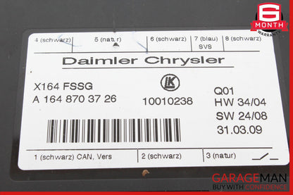 07-12 Mercedes X164 GL450 4MATIC Third Seat Row Power Folding Control Module OEM