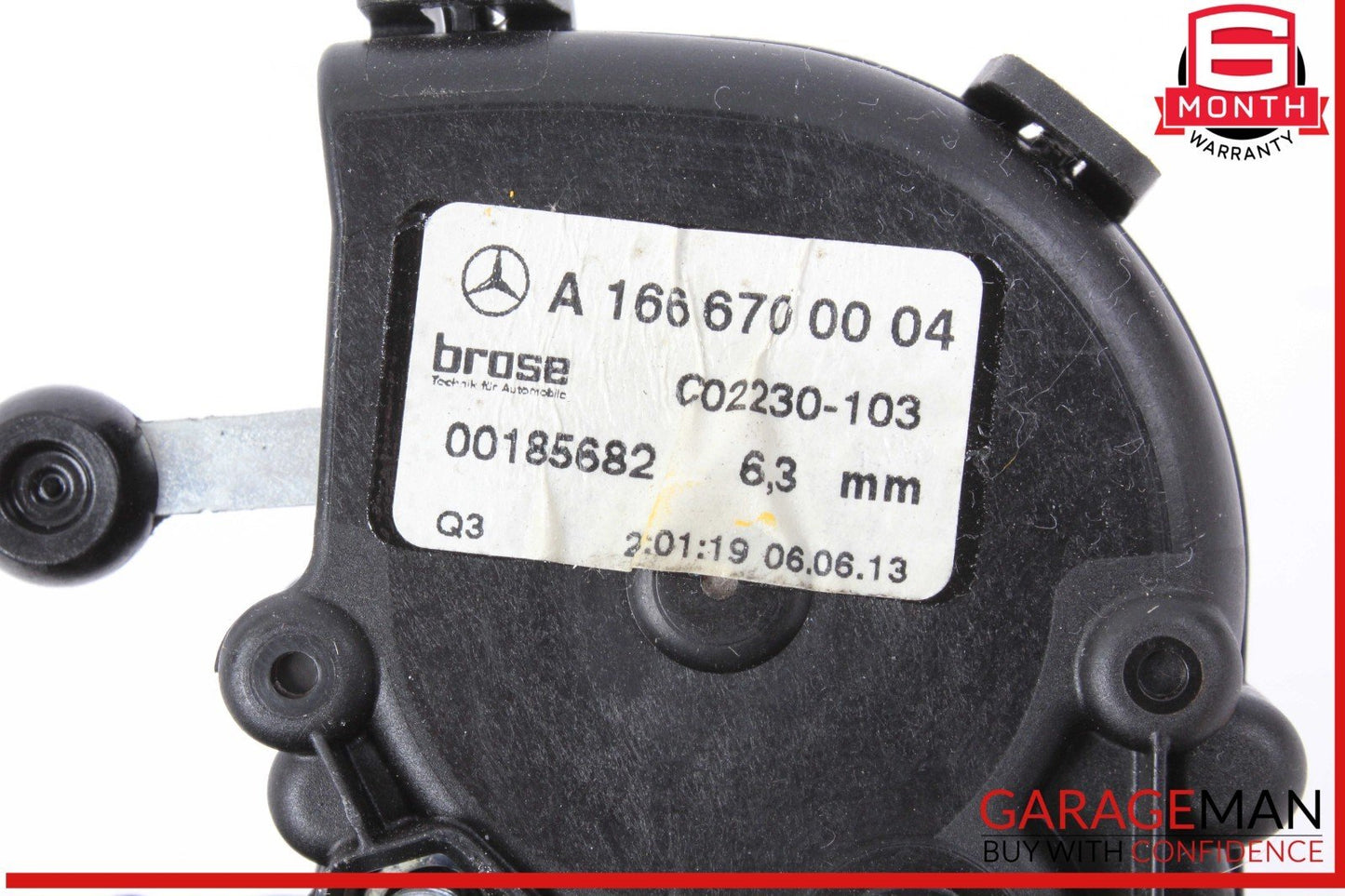 13-16 Mercedes X166 GL450 4MATIC Rear Left Quarter Window Regulator Motor OEM