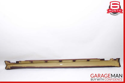 06-13 Mercedes W251 R350 Left Side Skirt Rocker Moulding Panel Carneol Red OEM