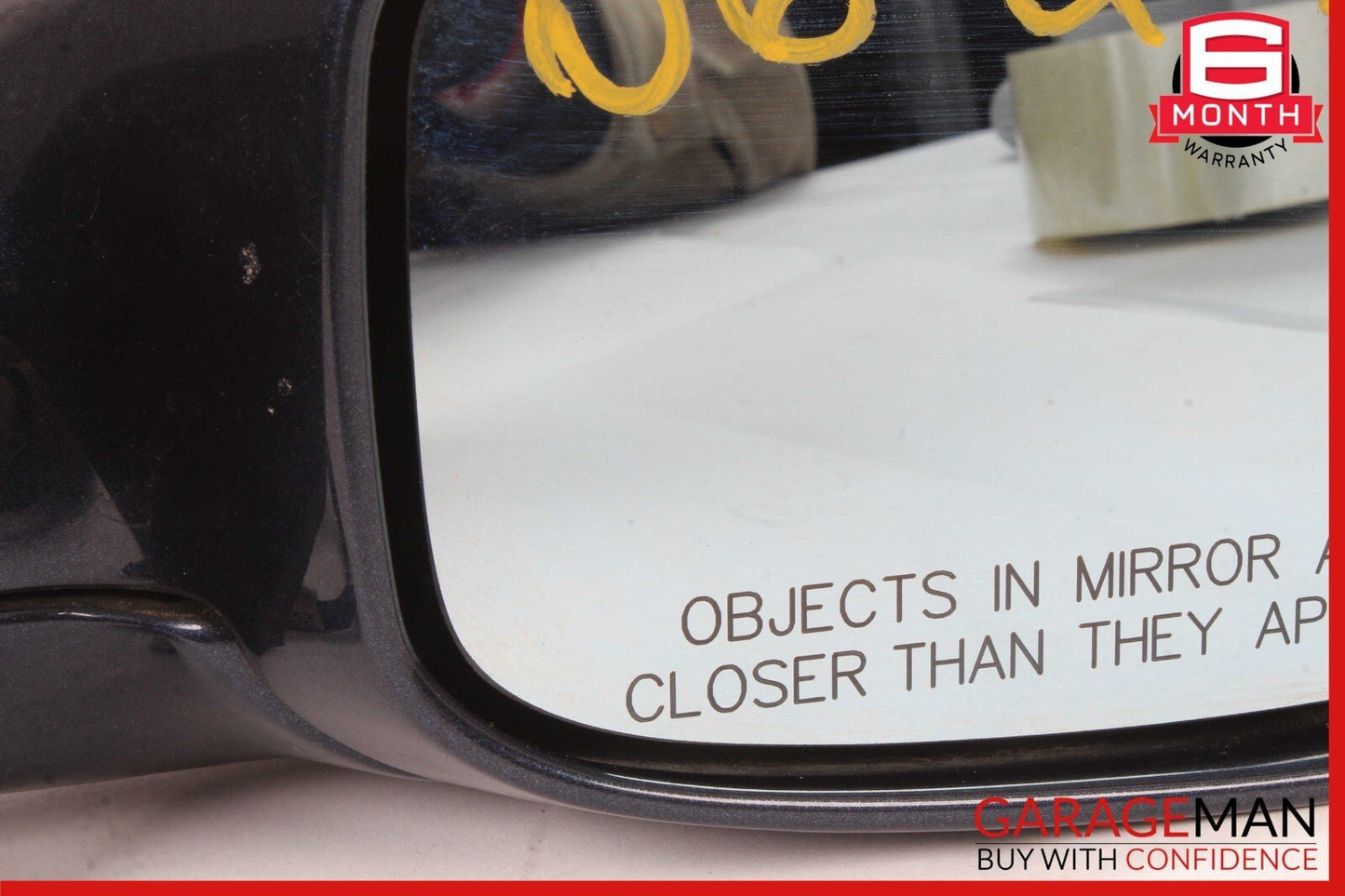 05-08 Maserati Quattroporte M139 Front Right Side Mirror Door Rear View OEM