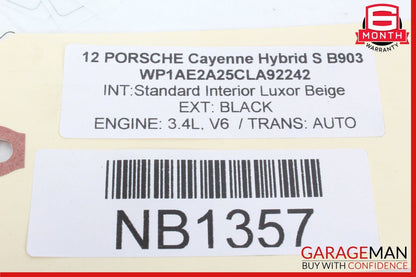 11-17 Porsche Cayenne 958 Fuel Pump Control Module Unit OEM