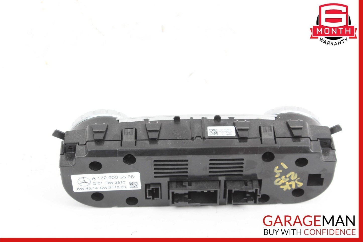 13-20 Mercedes R172 SLK250 SLC300 SLK350 AC A/C Heater Climate Control OEM