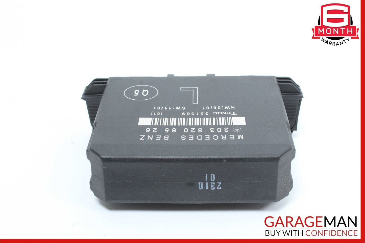 01-07 Mercedes W203 C240 C230 C280 Rear Left Side Door Control Module OEM